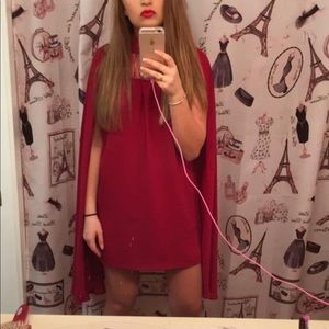 Nasty Gal Cape Dress